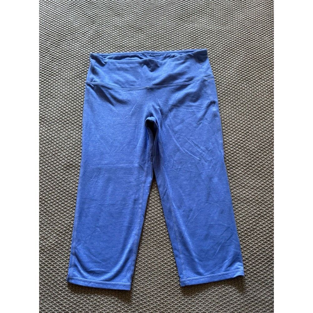 Athleta Womens Blue‎ Knicker Capri Leggings Size Small